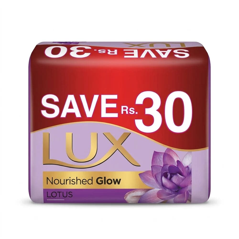 Lux Purple Nourished Glow Lotus Vitamic C Trio Rs 30 Save 12